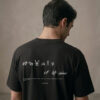T-shirt luźny z recyklingu, czarny, mitologia nordycka Encounter