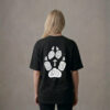 T-shirt luźny z recyklingu, czarny, mitologia nordycka Imprints