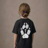 T-shirt dziecięcy z recyklingu, czarny, mitologia nordycka Imprints