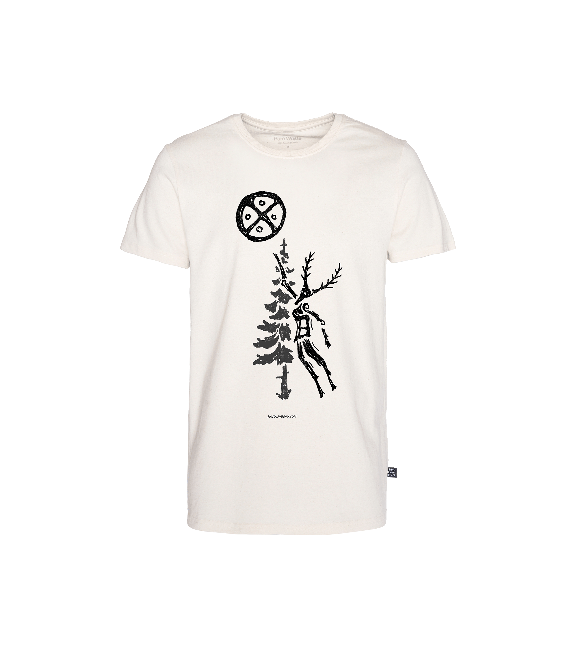 Connection Podkoszulka o prostym kroju, naturalna biel, z recyklingu