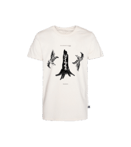 Dedication Podkoszulka o prostym kroju, naturalna biel, z recyklingu