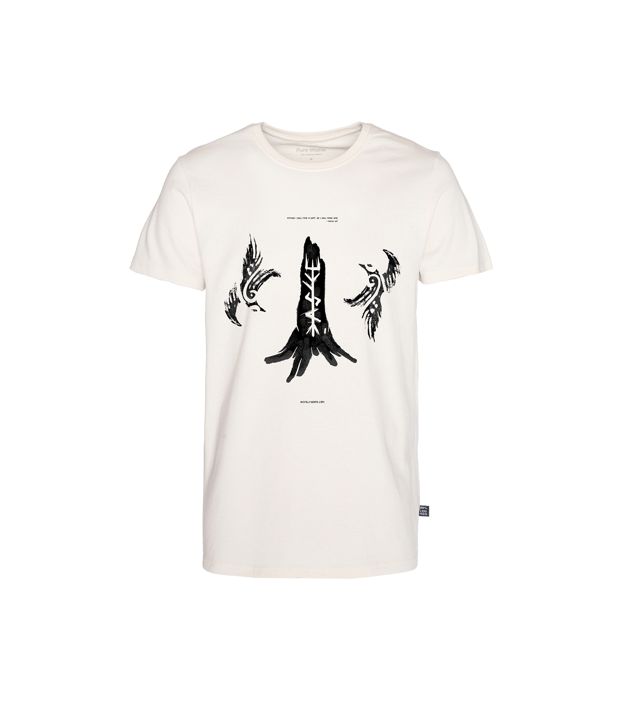 Dedication Podkoszulka o prostym kroju, naturalna biel, z recyklingu