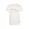 T-shirt prosty z recyklingu, off-white, mitologia nordycka Encounter