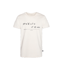 Encounter Podkoszulka o prostym kroju, naturalna biel, z recyklingu