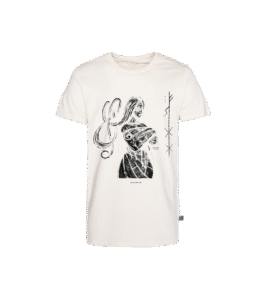 Frigg Podkoszulka o prostym kroju, naturalna biel, z recyklingu