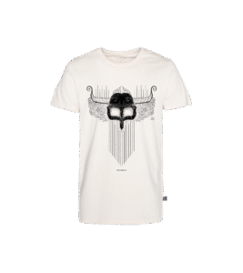 Njord Podkoszulka o prostym kroju, naturalna biel, z recyklingu