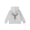 Bluza dziecięca z recyklingu, szara, mitologia nordycka Cernunnos