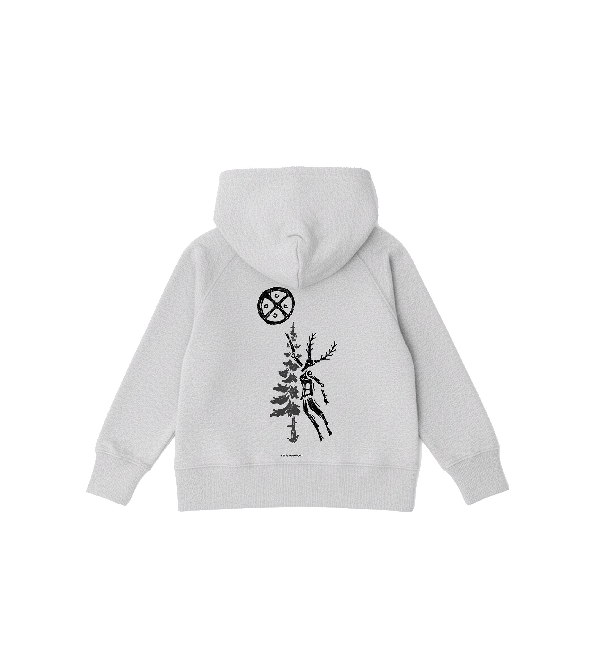 Connection Bluza z kapturem dla dzieci – motyw staronordycki, 100% recykling