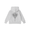 Bluza dziecięca z recyklingu, szara, mitologia nordycka Life Journey