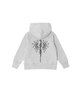 Life Journey Bluza z kapturem dla dzieci - motyw staronordycki, 100% recykling