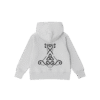 Bluza dziecięca z recyklingu, szara, mitologia nordycka Mjölnir