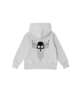 Njord Bluza z kapturem dla dzieci - motyw staronordycki, 100% recykling