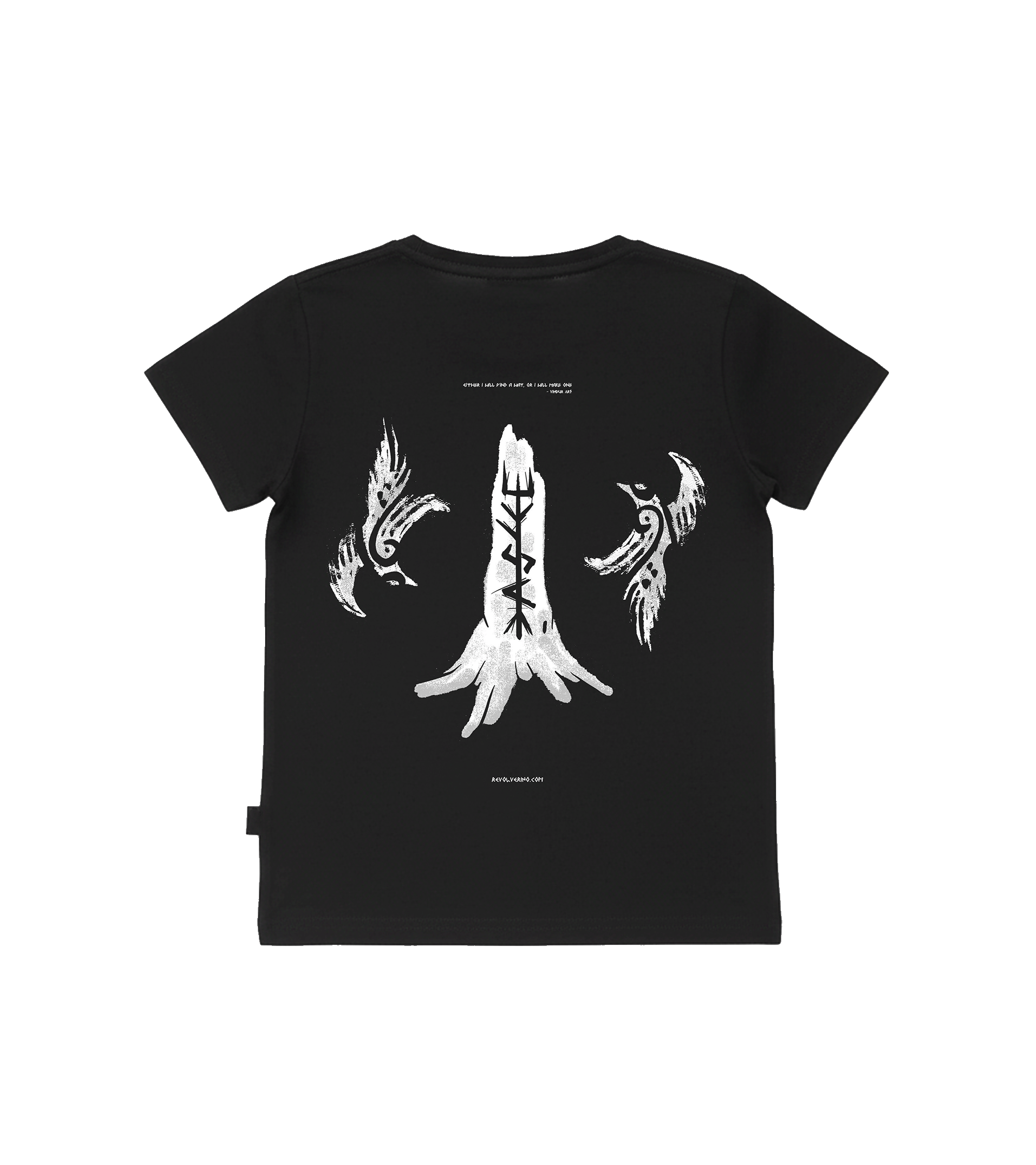 Dedication koszulka dziecięca – motyw staronordycki, z recyklingu