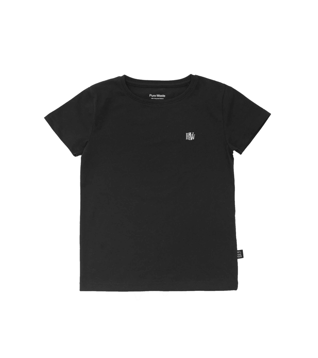 T-shirt dziecięcy z recyklingu, czarny, mitologia nordycka Imprints