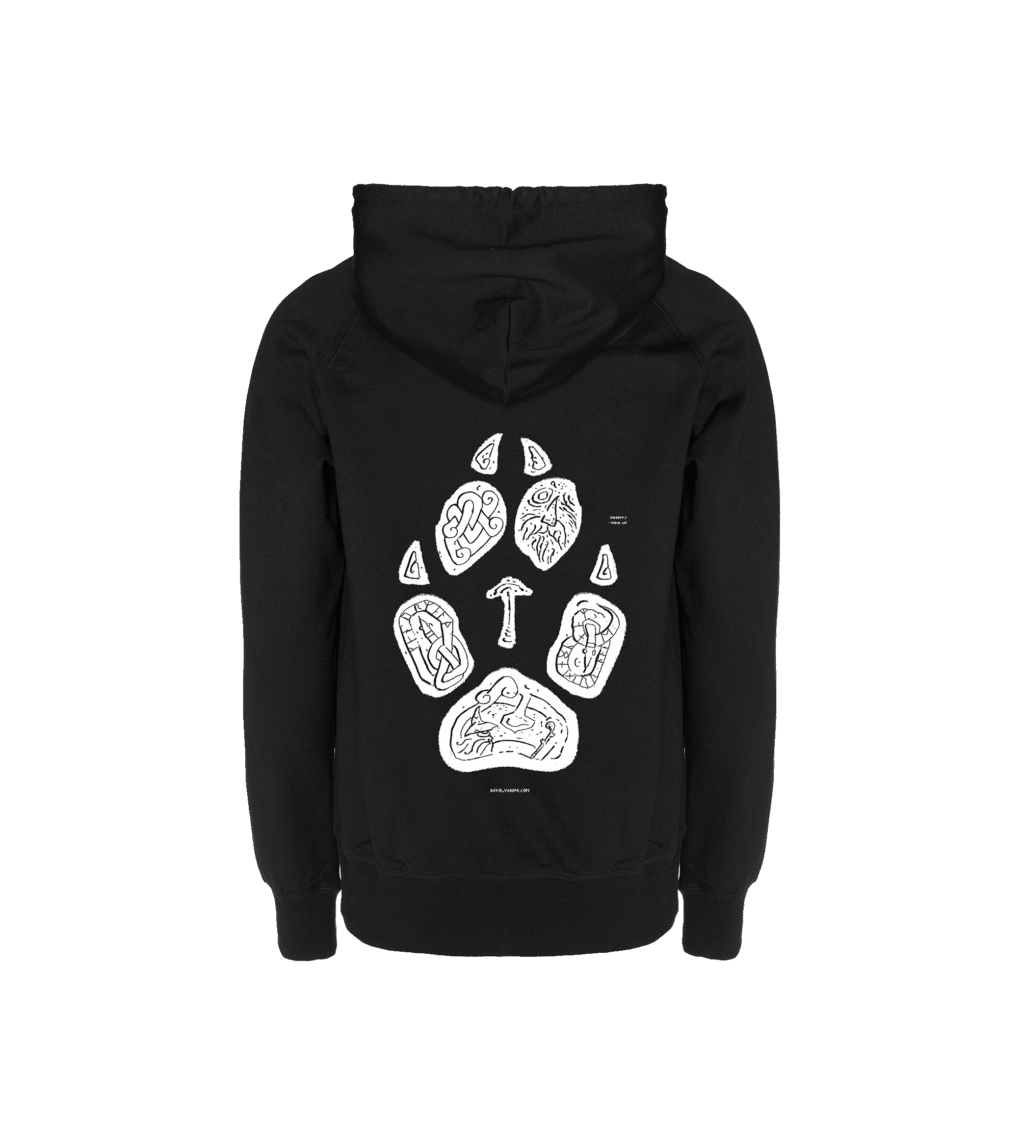 Imprints Bluza Loose Fit – motyw staronordycki, 100% recykling