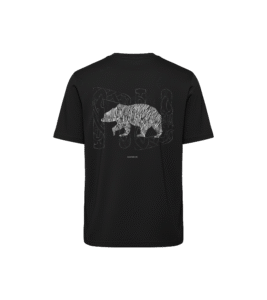 Bear Spirit luźny T-shirt - motyw staronordycki, 100% recykling