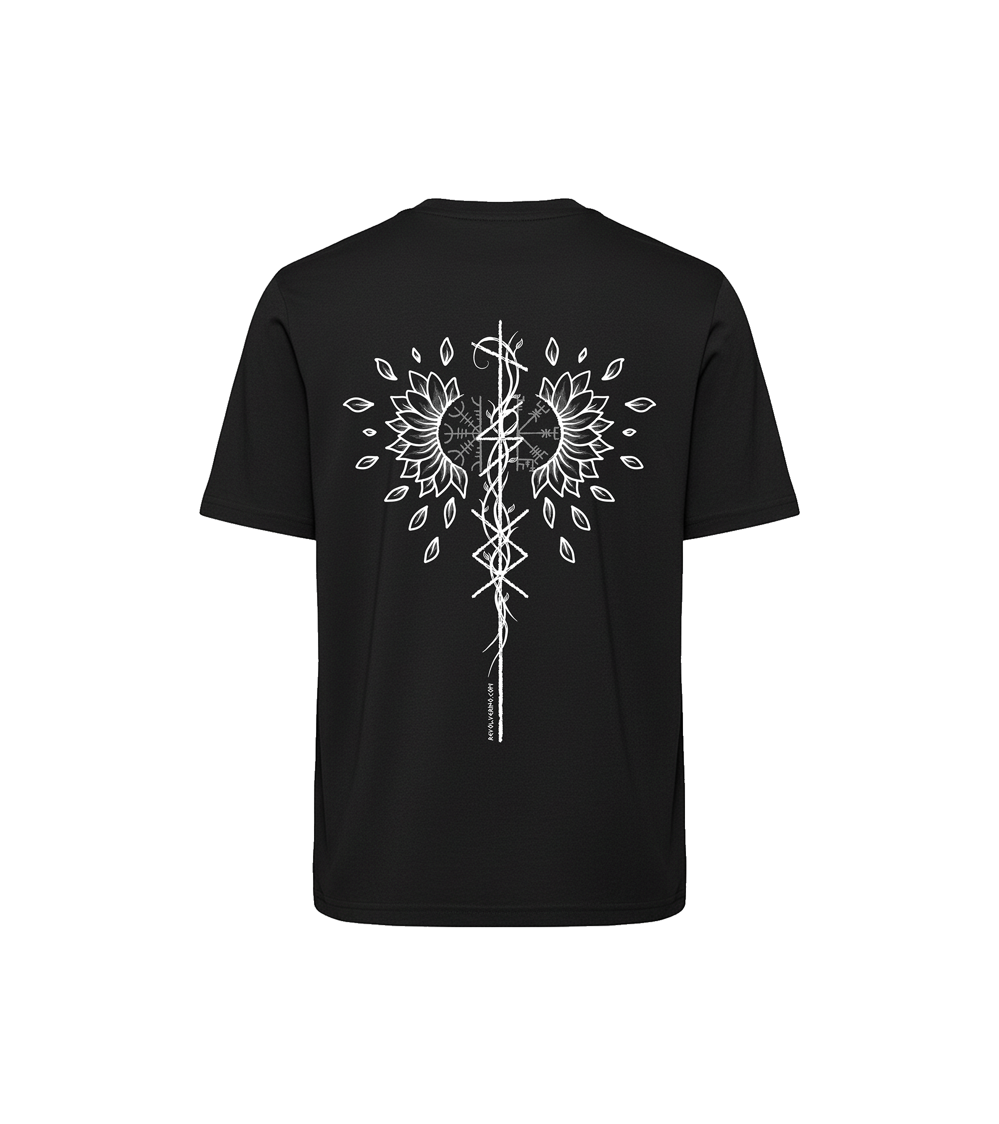 Life journey luźny T-shirt – motyw staronordycki, 100% recykling