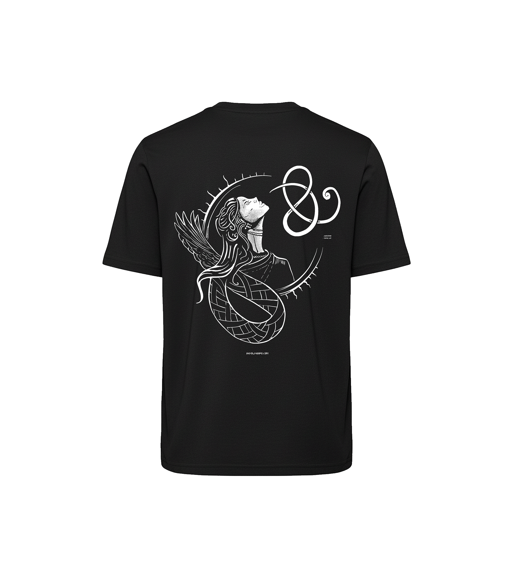 Seiðkona luźny T-shirt – motyw staronordycki, 100% recykling