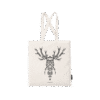 Torba bawełniana z recyklingu, motyw wikingowy Cernunnos