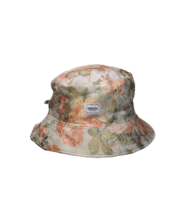 Bucket hat różany wzór – upcycling