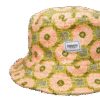 Bucket hat frotte w retro wzory – upcycling