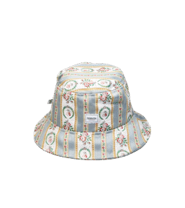 Kapelusz typu bucket, wzór renesansowy - upcycling