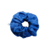 Scrunchie granatowa satynowa, upcycling