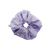 Scrunchie liliowa satynowa, upcycling