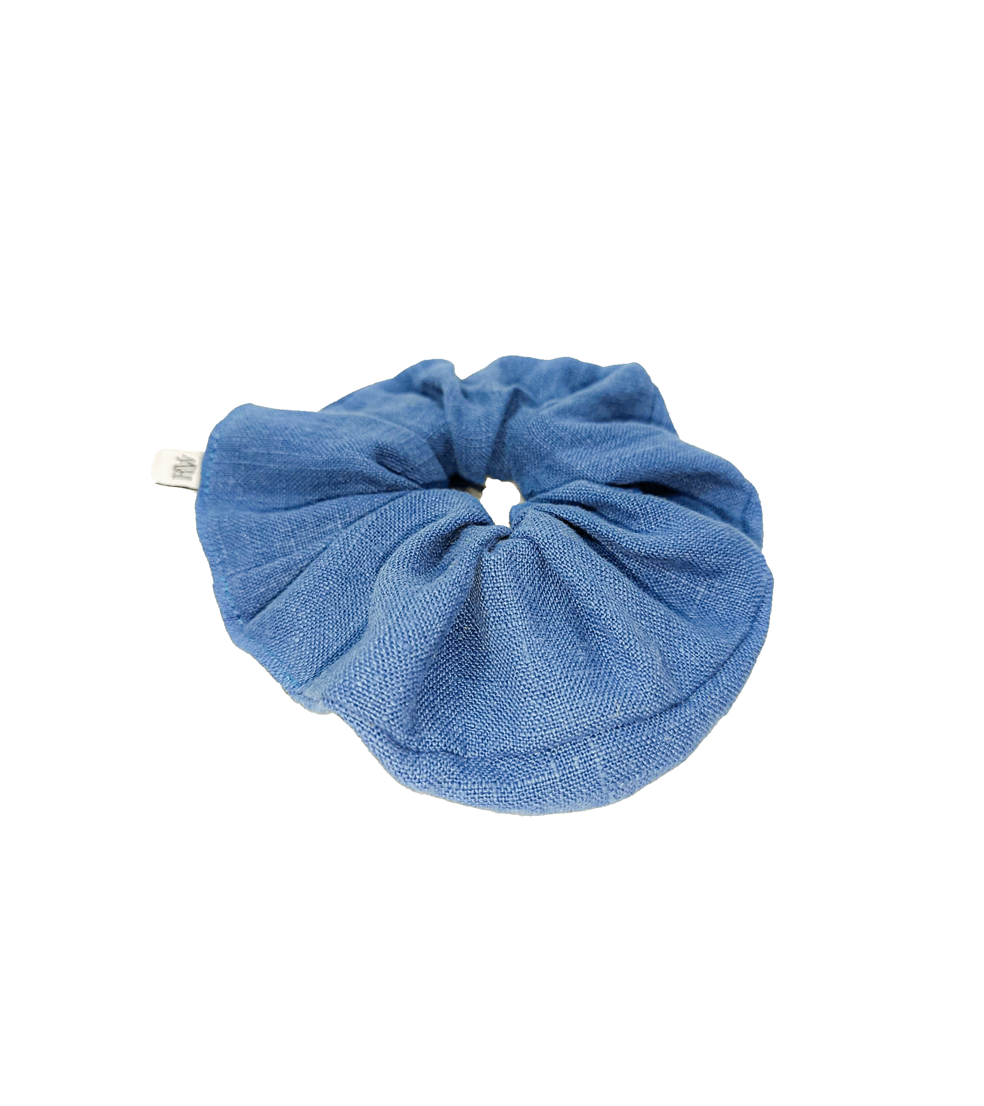 Scrunchie naturalna piaskowa, upcycling