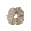 Scrunchie naturalna, upcycling