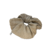 Scrunchie naturalna, upcycling