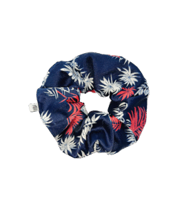 Scrunchie w orientalny wzór, upcycling