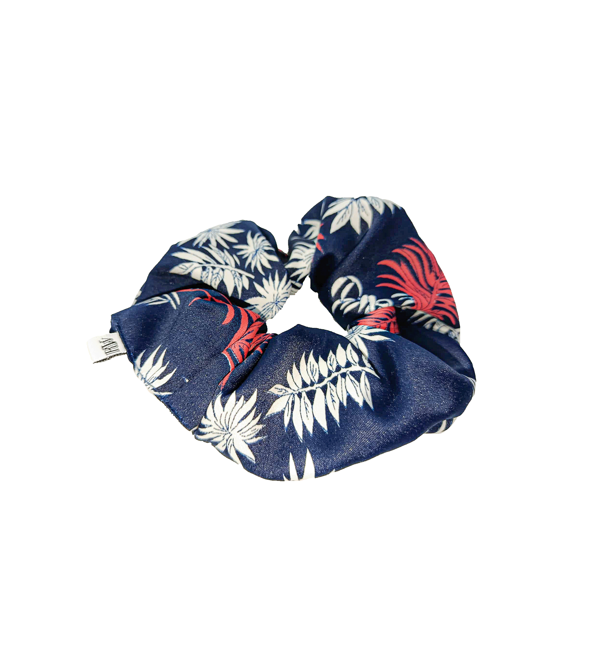 Scrunchie w orientalny wzór, upcycling