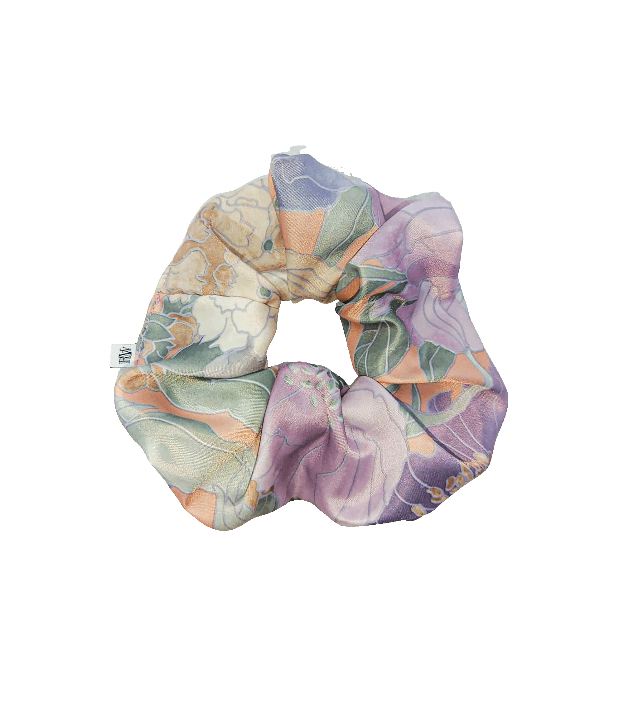 Elegancka scrunchie we wzory, upcycling