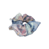 Scrunchie w abstrakcyjny wzór, upcycling