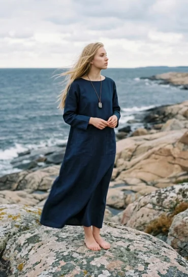 Sukienki zero waste i konopne