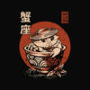 Cancer zodiak sign, japanese inspired