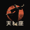 Libra zodiak sign, japanese inspired