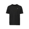 Czarny t-shirt luźny, z recyklingu, Revolverino