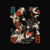 Pisces zodiak sign, japanese inspired