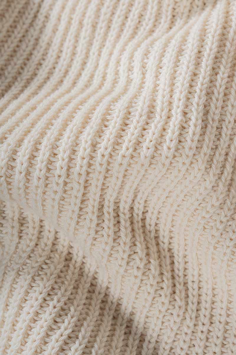 Sweter z bawełny męski, z recyklingu