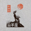 Bluza dziecięca, szara – Zodiak Koziorożec – Japoński Kanji