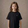 T-shirt dziecięcy z recyklingu, czarny, mitologia nordycka Imprints