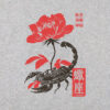 Bluza dziecięca, szara – Zodiak Skorpion – Japoński Kanji