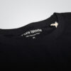 T-shirt luźny z recyklingu, czarny, mitologia nordycka Rebirth