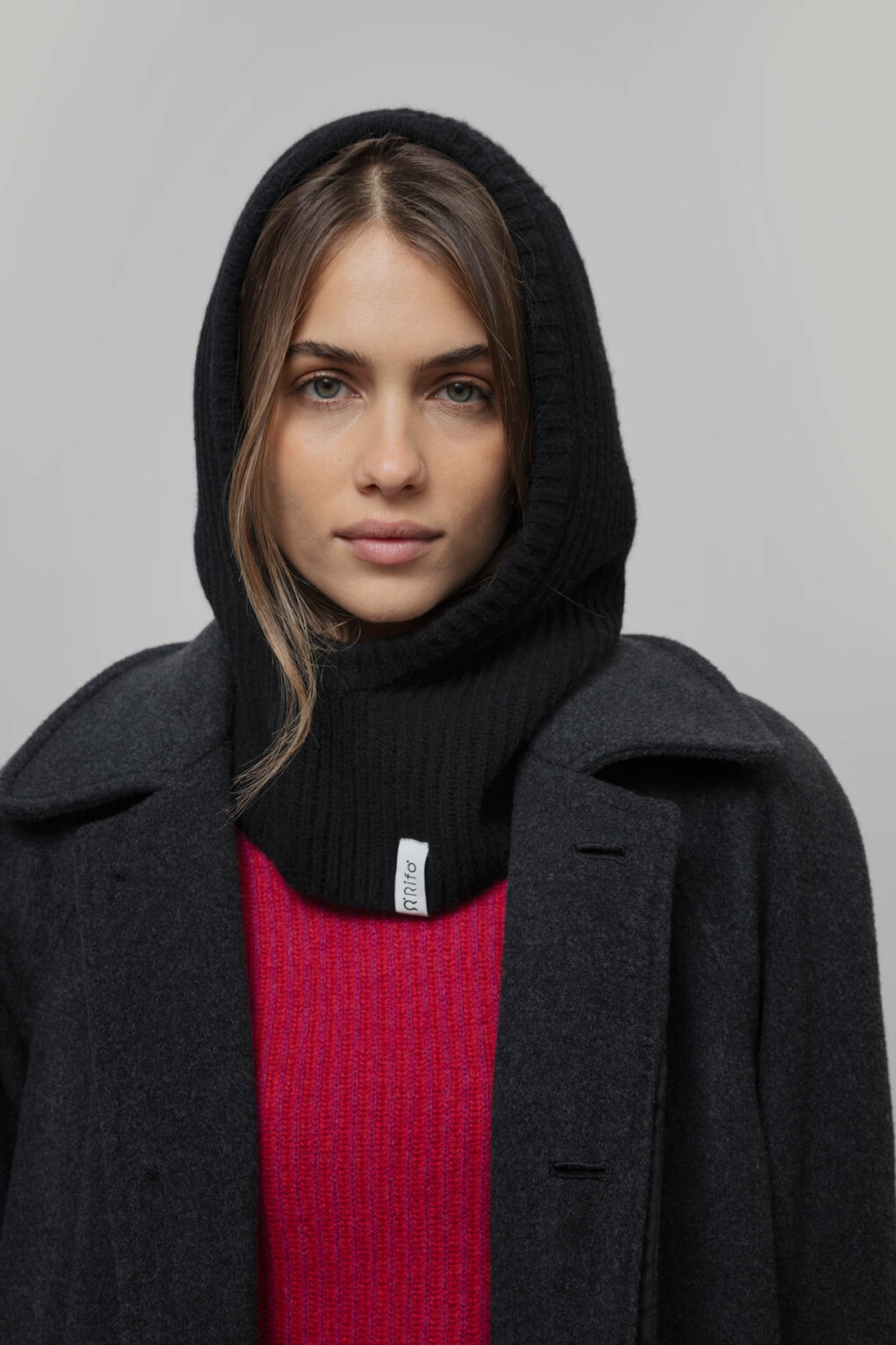 Kaszmirowa balaklawa kominiarka unisex Marika